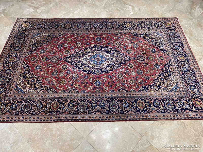 Iráni patina perzsaszőnyeg 317x200 cm