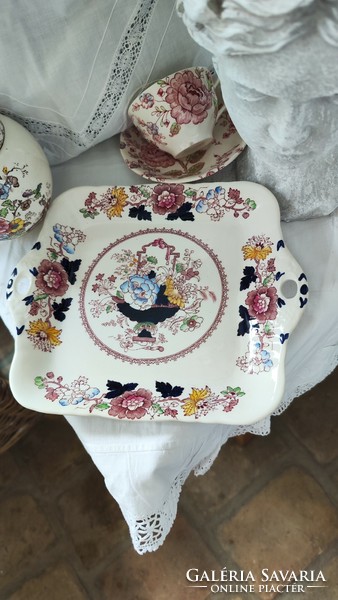 Mason's brocade multicolor service bowl with oriental pattern