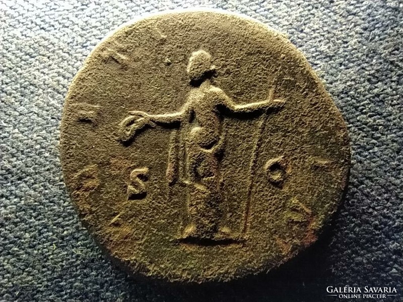 Roman Empire II. Faustina (161-175) sestertius ric 1654 laetitia sc (id68881)