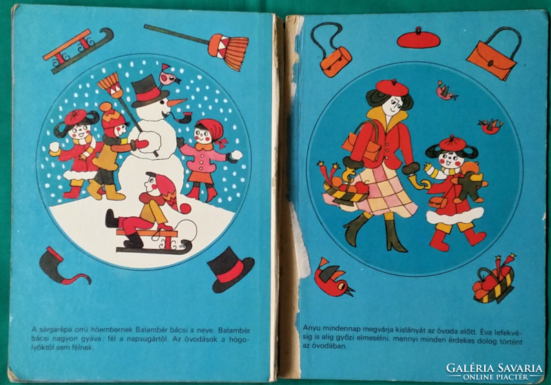 Anna Fazekas: Yearly Leporello in Kindergarten, (search book)