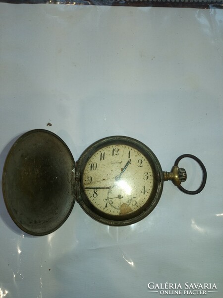 Antique 1889 vigilante pocket watch