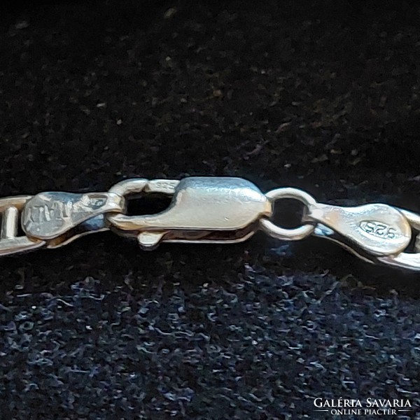 Gucci-style silver bracelet, bracelet