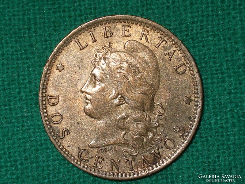 2 Cent 1890 ! Argentína !