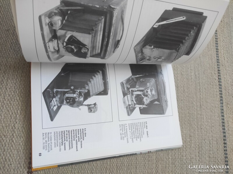 Régi fényképezőgépek - Szabó Tibor Vidra József - műtárgybecsüs szakkönyv