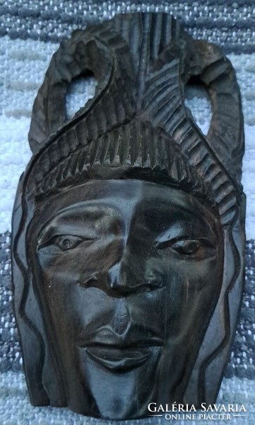 Exotic African female wooden mask