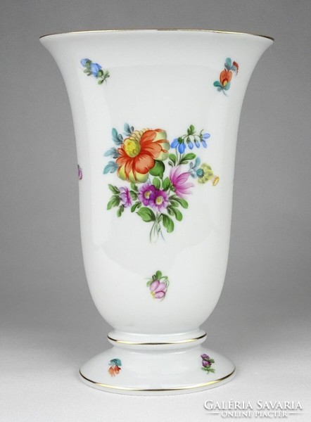 1N600 flawless Herend porcelain vase 20.5 Cm