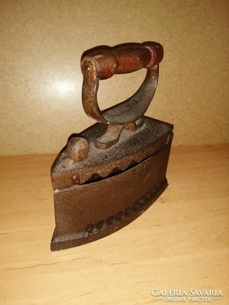 Antique charcoal iron