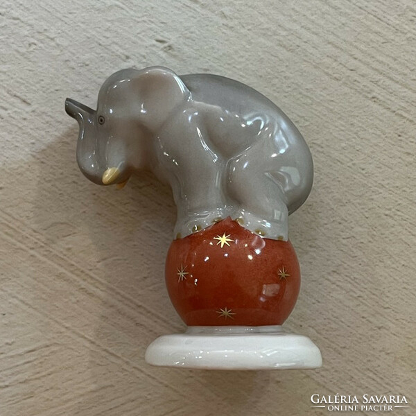 Herendi porcelán elefánt