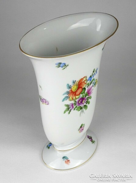1N600 Hibátlan Herendi porcelán váza 20.5 cm