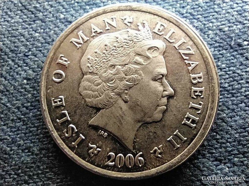Man-sziget II. Erzsébet világítótorony 10 penny 2006 (id66900)