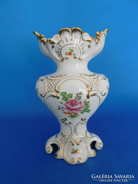Baroque rose vase from Herend