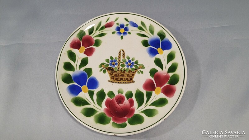Hand painted ceramic wall bowl plate decorative plate (20 cm)