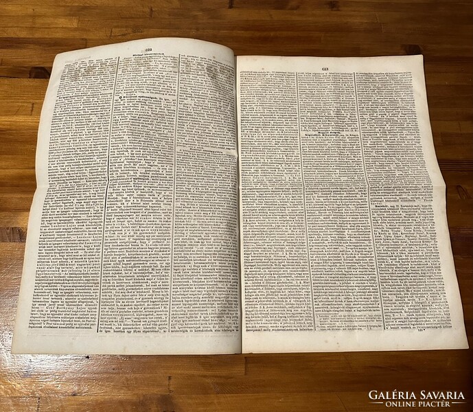 Pest newspaper 1842