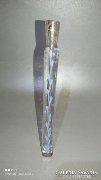Antique teardrop holder teardrop holder ornament glass Victorian beauty damaged