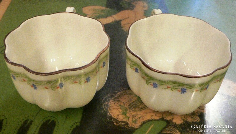 Antique mocha cups