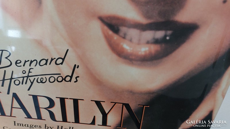 (K) Marilyn Monroe fém plakát 39x60 cm reklám tábla