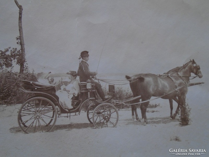 Za275.37 State carriage - with horses, coach - 1890k dr. Jenő Kuncz, Temesvár, Budapest