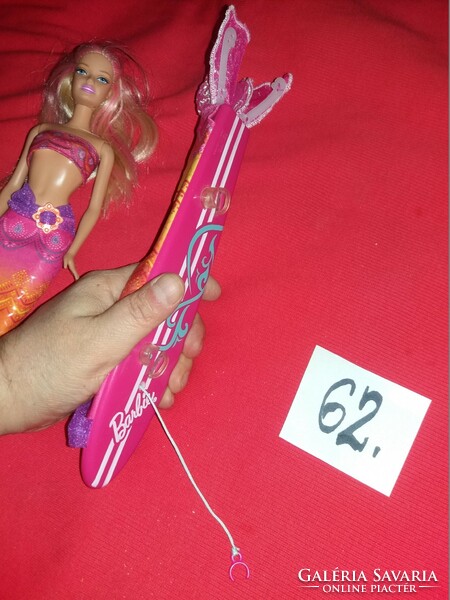 Retro eredeti MATTEL Barbie baba 1999 szörfös hableány sellő a képek szerint 62.
