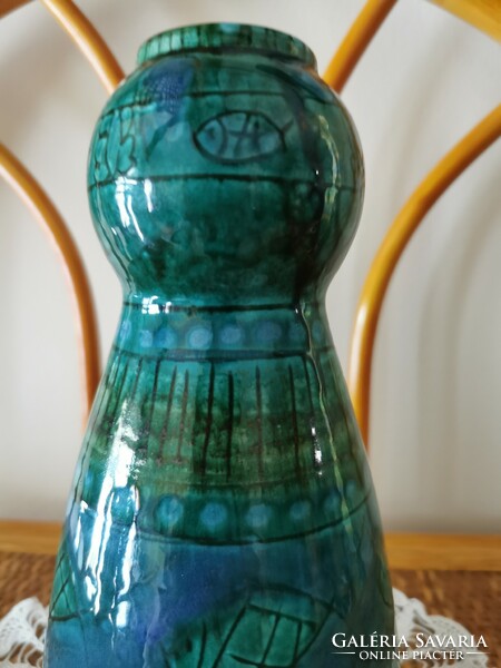 Ceramic fish vase