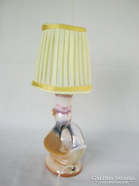 Magyarszombatfa ceramic bird lamp