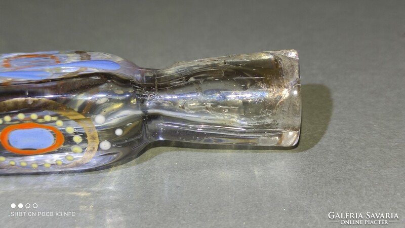 Antik könnycsepp fogó könnycsepp tartó dísz üveg viktoriánus szépség SÉRÜLT