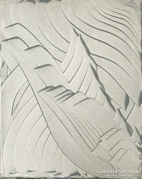 Layers 50x40cm abstract egyedi kortárs kép