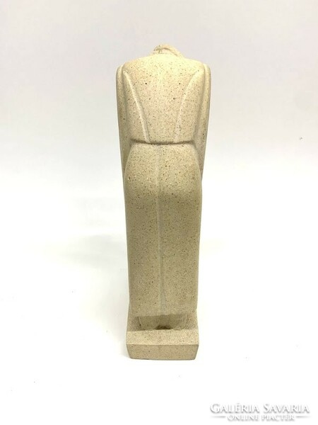 Kubista szobor ismeretlen alkotótól: Szerelmespár - 50100
