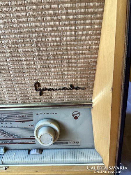 Blaupunkt Gramanla régi csöves rádió.