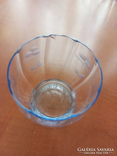 Glass water glasses 4 pcs