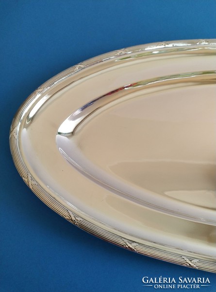Silver ribbon fish tray 70 × 30 cm