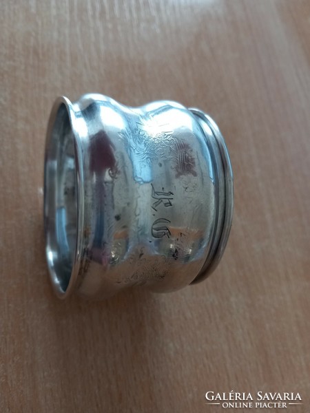 Antik ezüst szalvétagyűrű cca.1859!!!! Prága