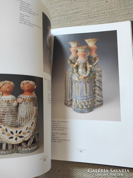 Ilona Kiss-roóz ceramics monograph - industrial art, art book