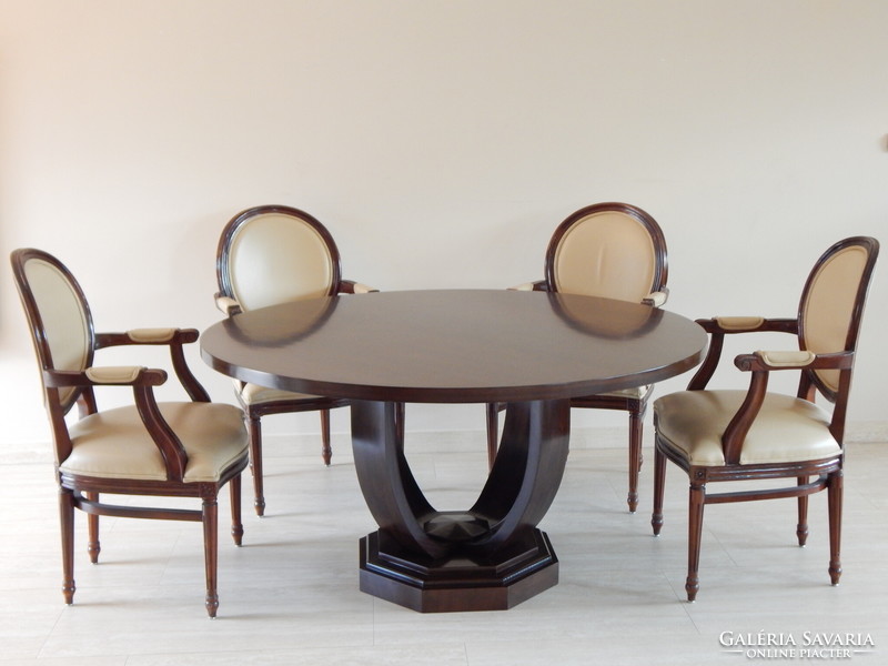 Art Deco étkezőasztal [C - 07 ]