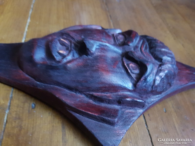 Dracula wood carving carved relief