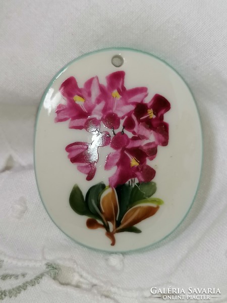 Old Rosenthal violet porcelain pendant 51.