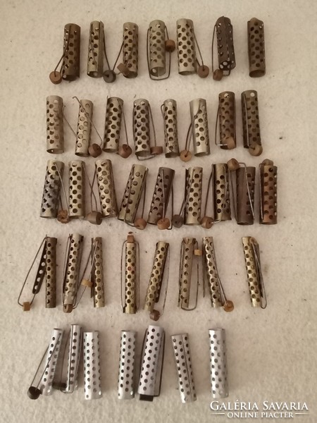 Old curlers 39 pieces