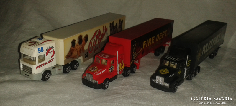 3 truck model cars