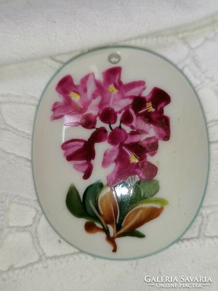 Old Rosenthal violet porcelain pendant 51.