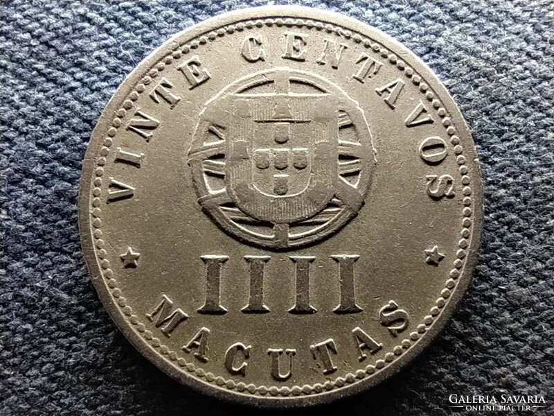 Angola Portugál Birodalom gyarmata (1910-1951) 20 centavo 4 macuta 1927 (id73231)