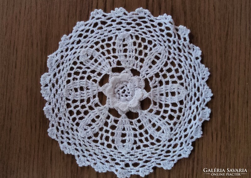 Decorative crochet tablecloth