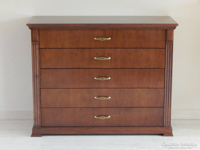 Classic style 5-drawer chest of drawers [h-02]