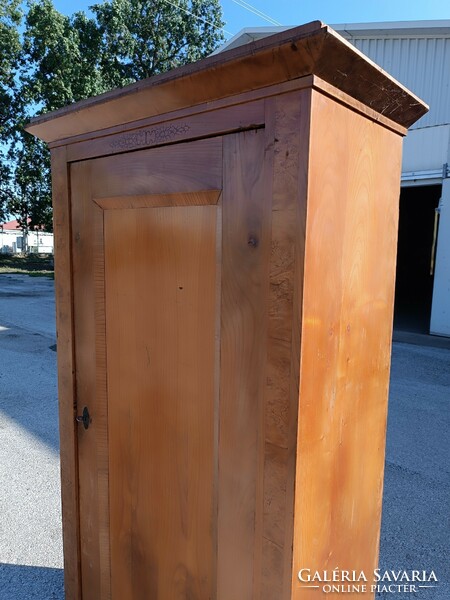 Biedermeier single-door wardrobe