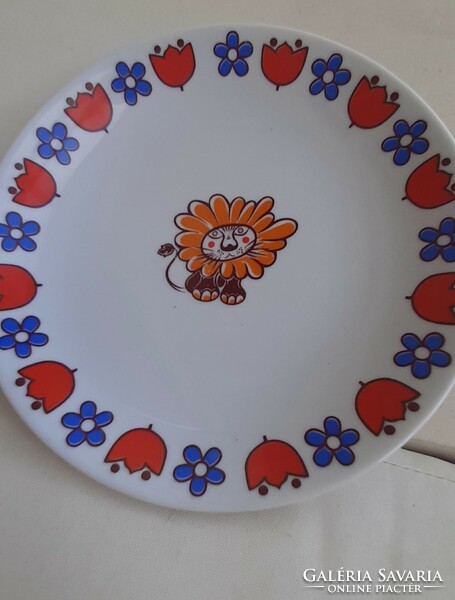 Children's plate from Raven House