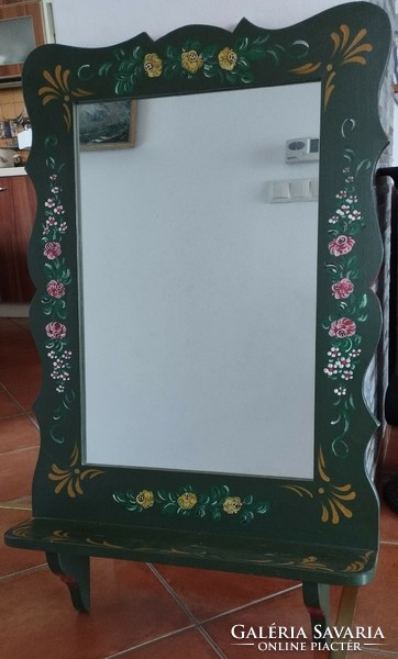 Hand painted wall mirror