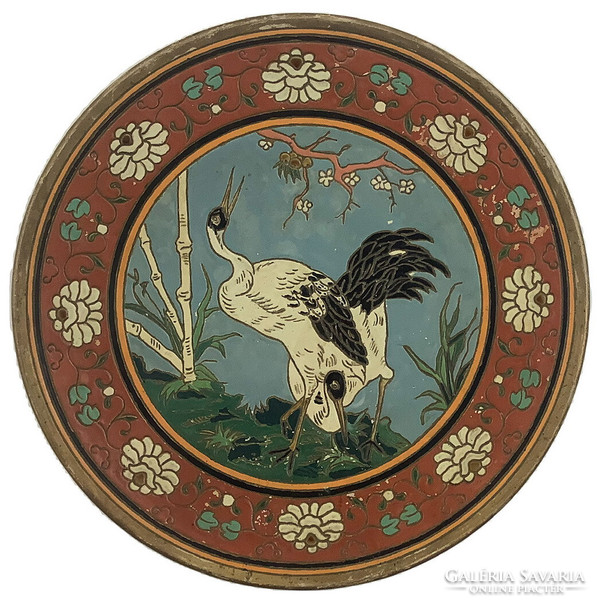 Johann Maresch (1821-1914): decorative wall plate