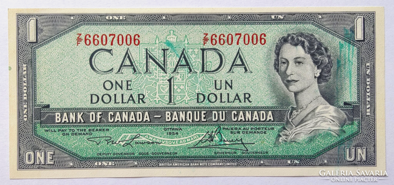 Canada 1 dollar 1973-74 oz