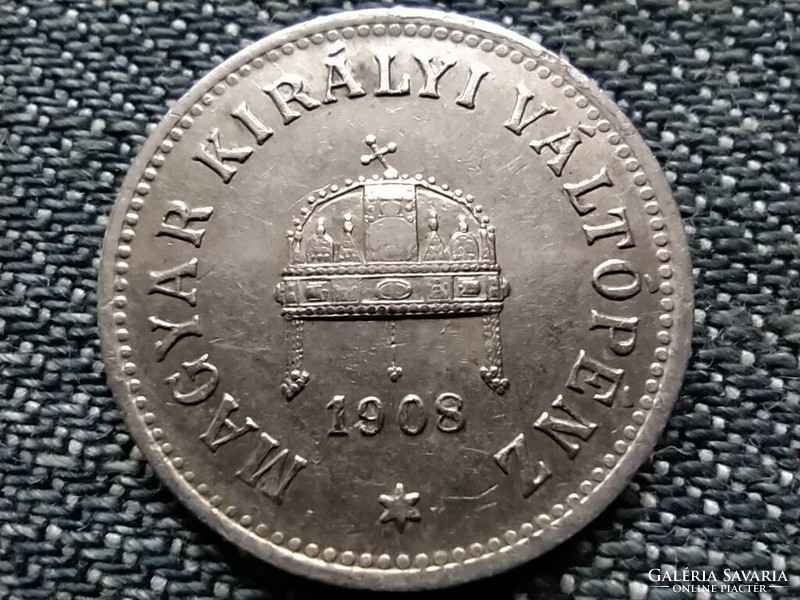 Austro-Hungarian 10 pennies 1908 approx (id37837)