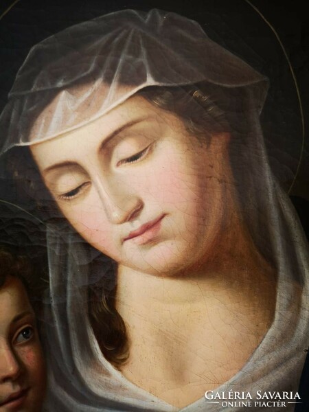Madonna a gyermekkel Itáliai festő 19. század első fele