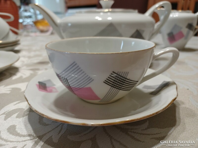 Tea set - 9 pieces - Czechoslovak mz
