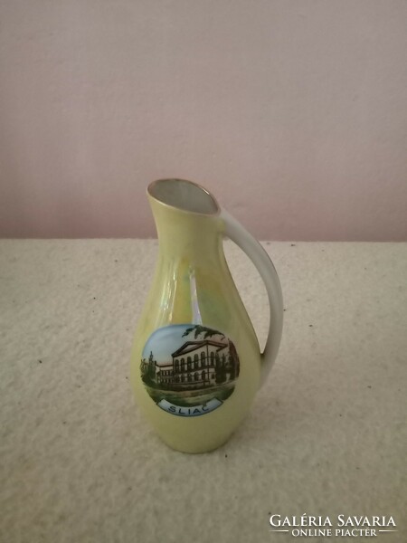 Unterweissbach porcelain souvenir jug